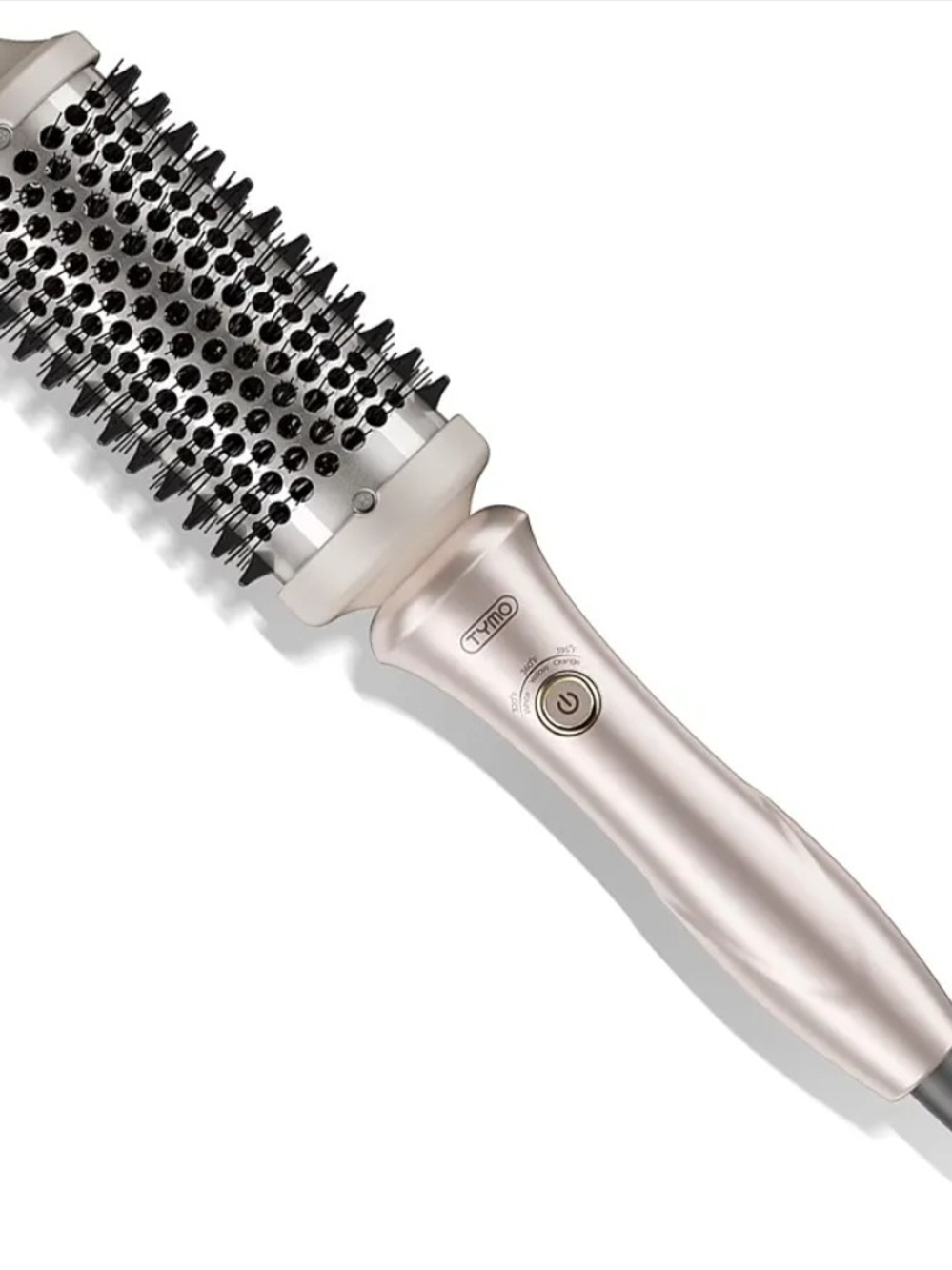 Rose Gold Hot Air Round Brush for Smooth Styling